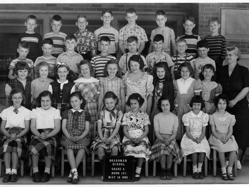 Miss Johnson 4th Grade Class (1951)