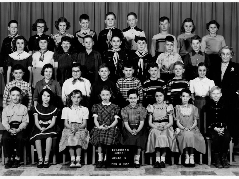 Mrs. Morgan 5th Grade Class (1952)
