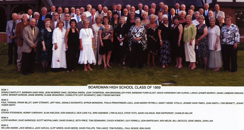 2009 Reunion Class Photo