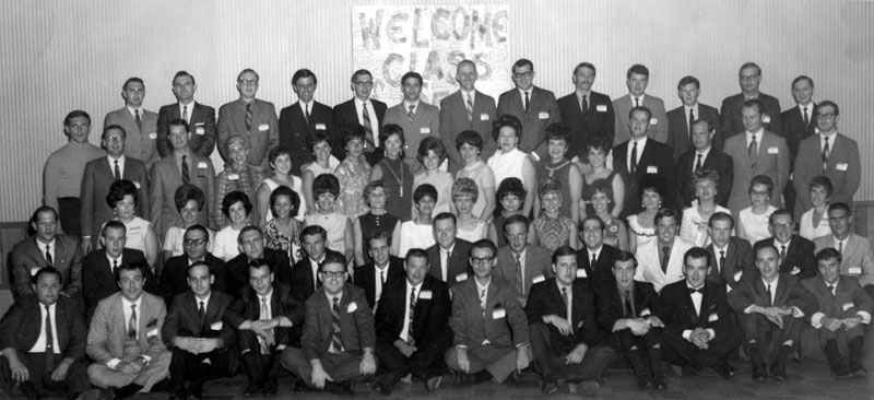 Class 59 Reunion in 1969