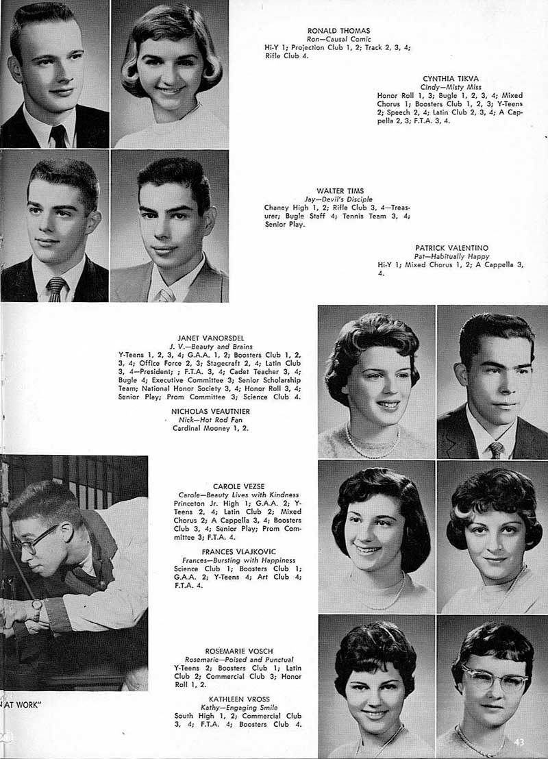 Class 60 Senior Pictures